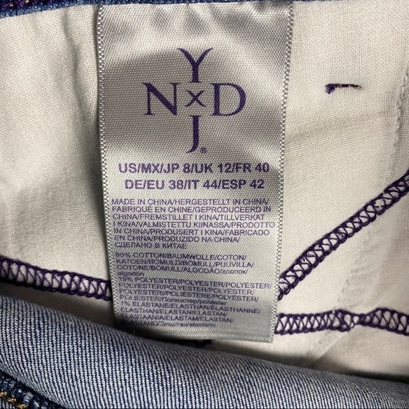 NYDJ Marilyn Stretch Medium Wash Straight Leg Jean - Picture 8 of 8